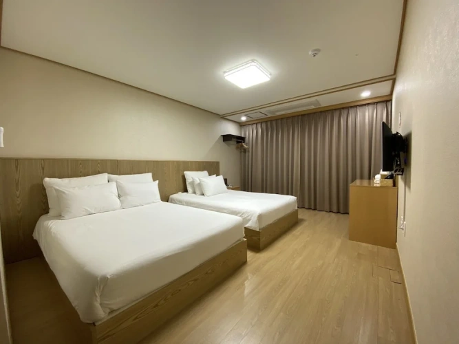 Standard Twin Family room with city view