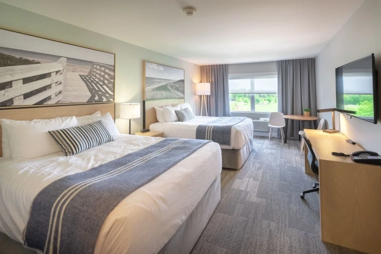 Superior Quadruple room with golf view
