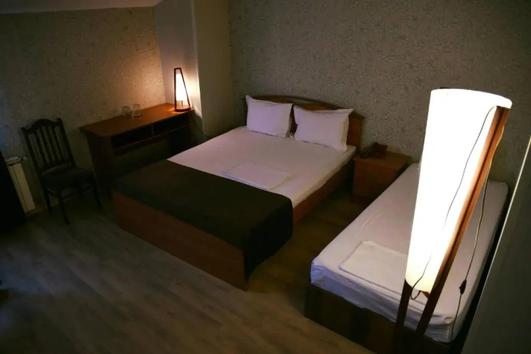 Standard Twin room with balcony and with view