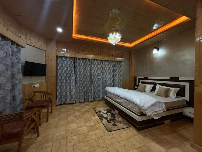 Premium Double room with balcony and with mountain view