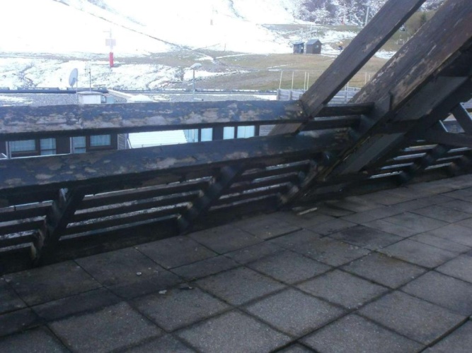 Outside