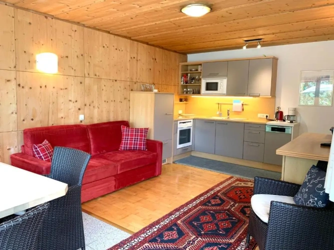 Apartment with garden view