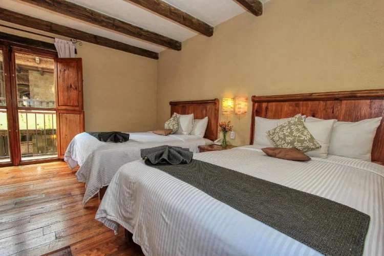 Deluxe Twin room with balcony and with view