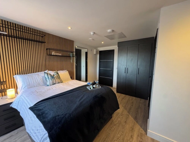Double Studio with balcony and with city view