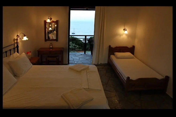 Economy Double room with balcony and with view