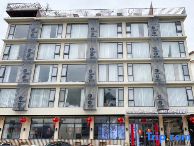 A hotel by the YULONG River