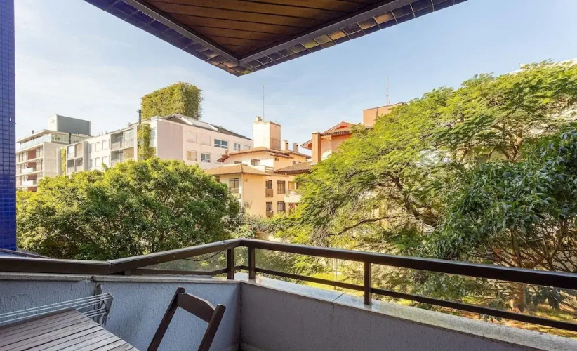 Apt w/BBQ 2BR 350m from beach Jurerê ADJ205