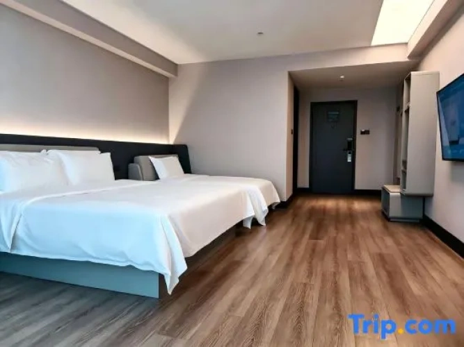 Standard Twin room with street view