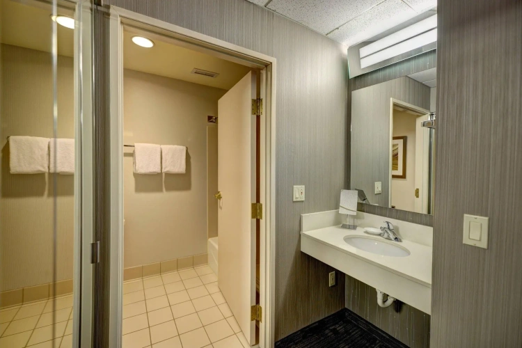 1 Bedroom Double Suite with courtyard view