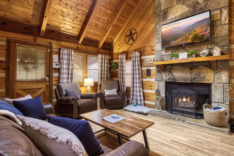 Fantastic Pet Friendly Cabin Hot Tub Fire Pit