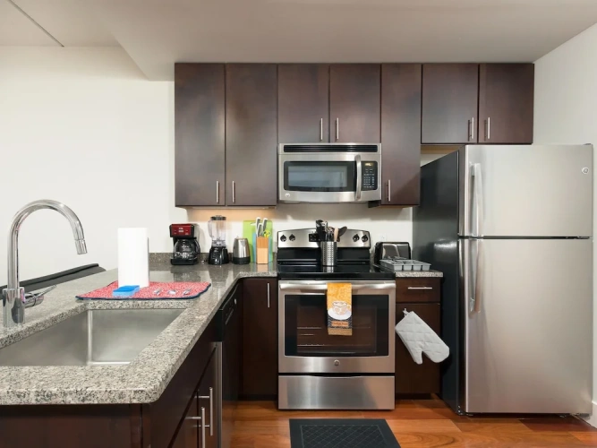 2 Bedrooms Deluxe Apartment with city view