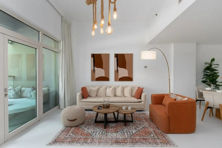 Rustic Palm 1BR w Beach Access