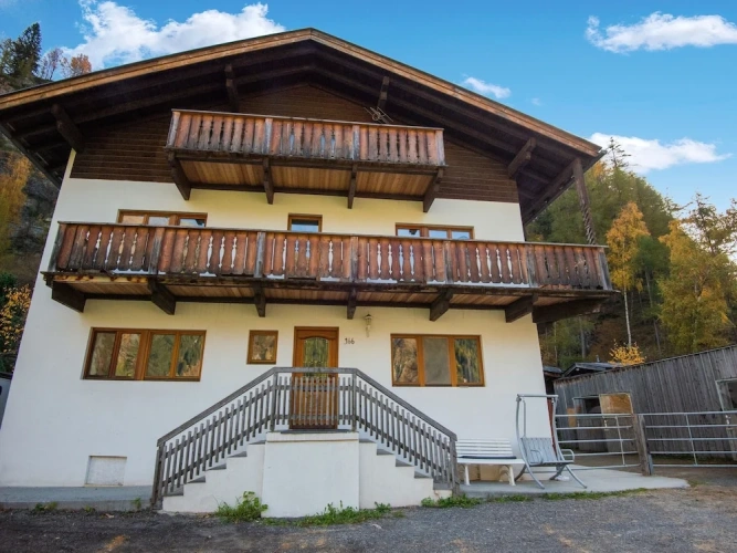 Cottage with balcony