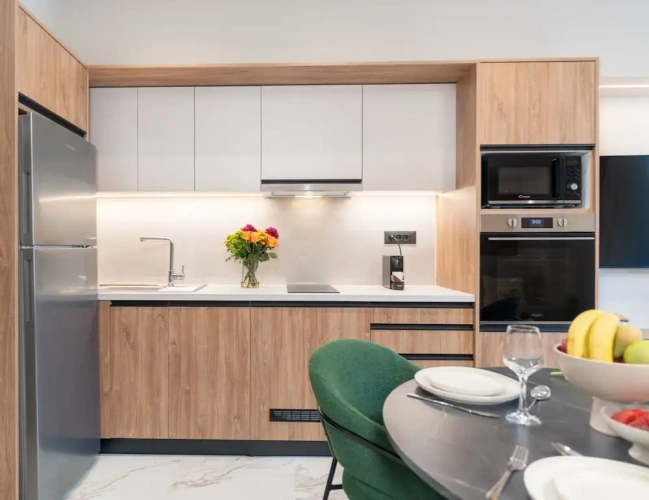 Deluxe Double Apartment with balcony and with city view