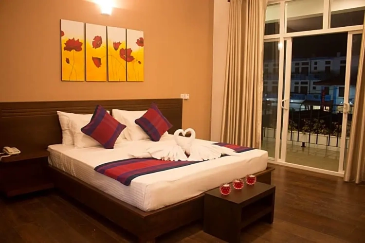 Deluxe Double room with balcony and with view