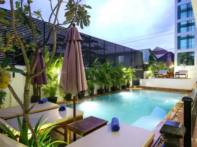 Deluxe Double room with balcony and with view