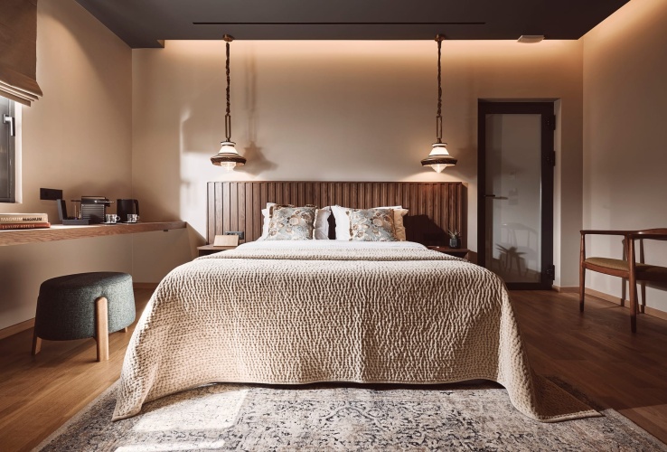 Deluxe Double room with partial sea view
