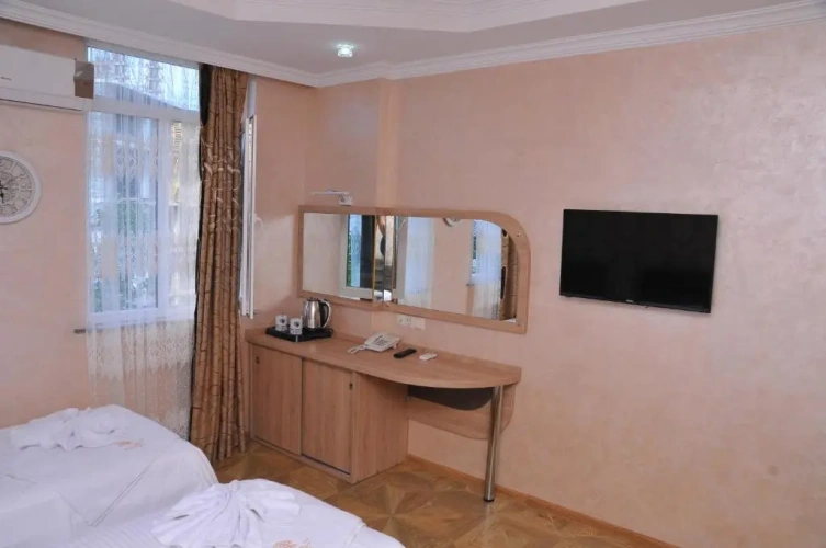 Standard Double room with street view