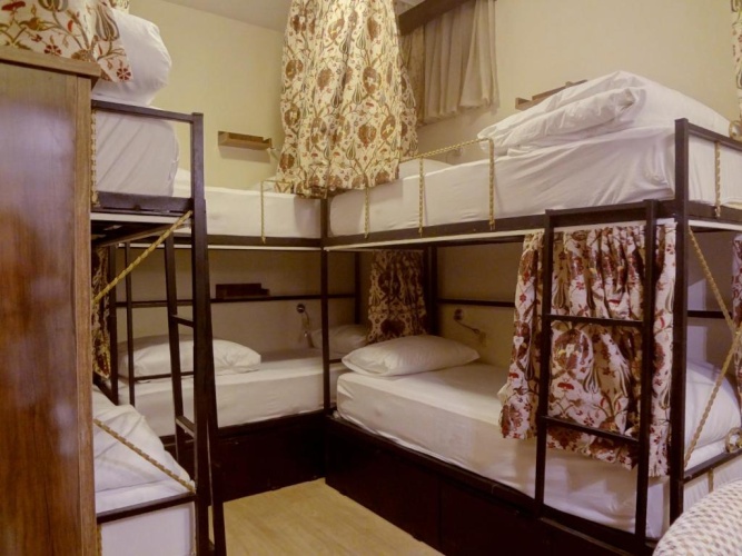 Bed in Dorm Basement (female dorm)