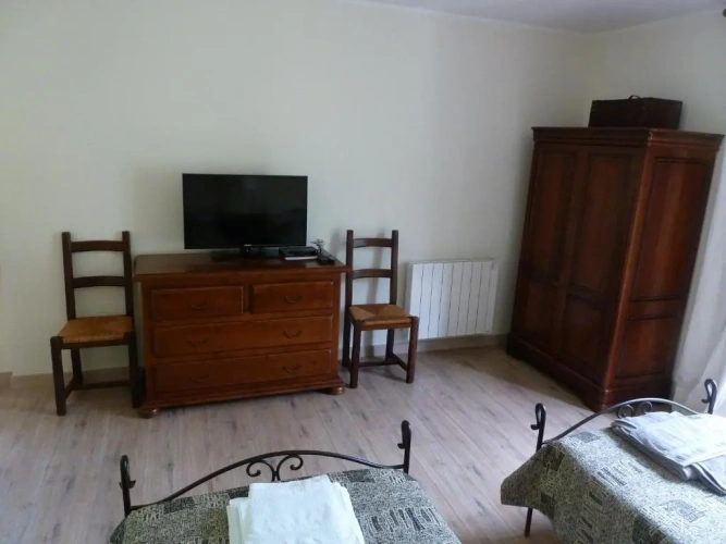 Standard Twin room with mountain view