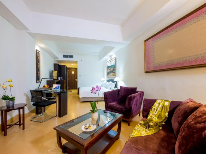 Sintesa Peninsula Hotel PalembangOver view