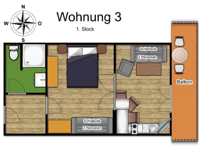 Double Apartment
