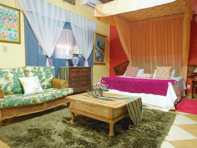 Standard Double room with balcony and with garden view