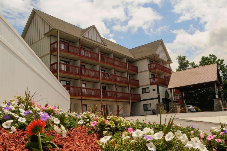 Outside