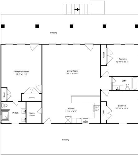 3 Bedrooms Cottage