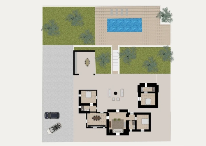 3 Bedrooms Villa