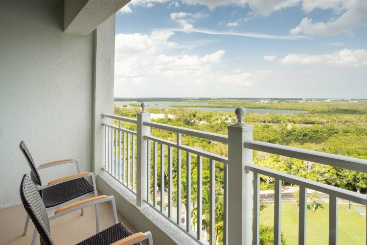 Standard Quadruple room with balcony and with view