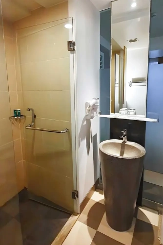 Deluxe Double room with balcony and with pool view