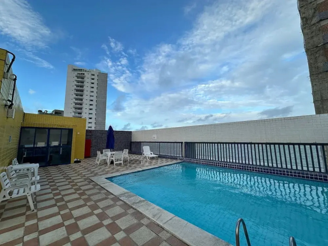 Apartamento vista mar no Everest