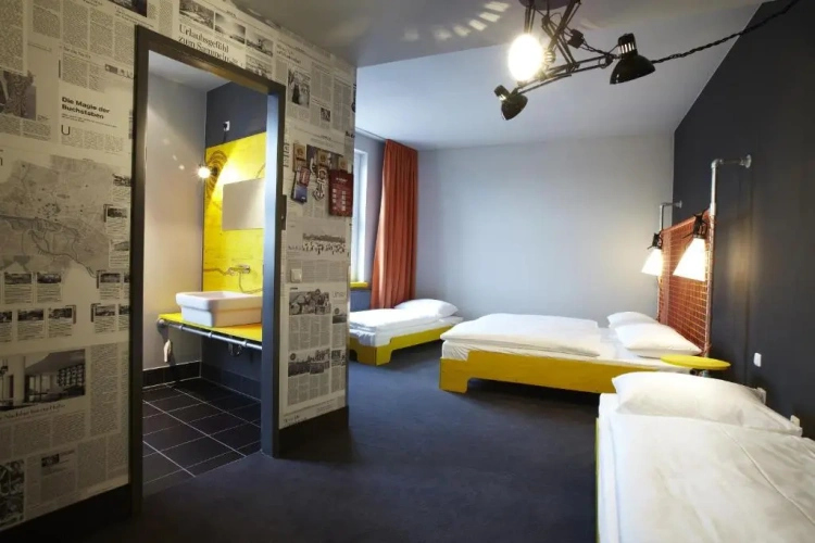 Four-bed room
