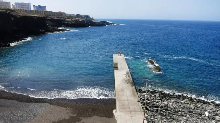 100 meters from the ocean