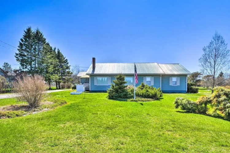 Nautical Lubec Cottage w/ Fire Pit & Grill!