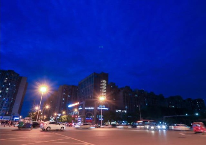 Outside