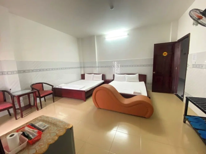 Standard Quadruple room with balcony