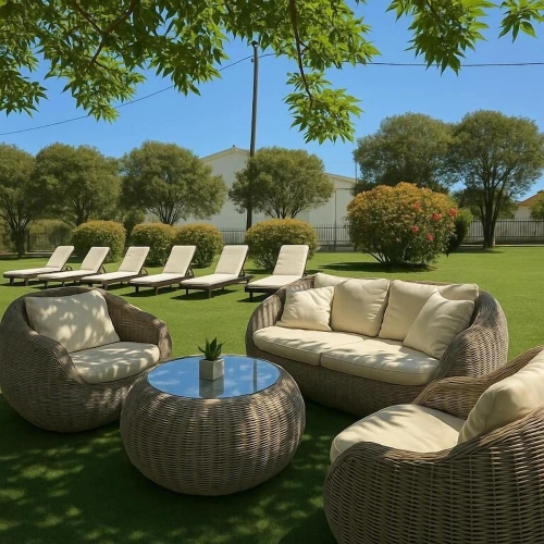Deluxe Apartment with balcony and with garden view