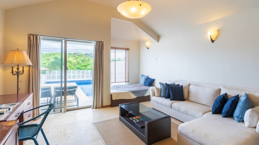 Villa oceanfront
