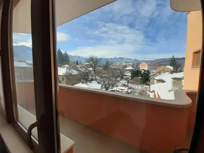Studio with balcony