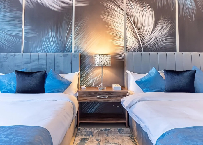 Luxury Villa Private Pool Disinfection Parking