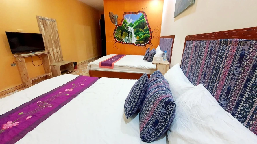 Standard Double room with balcony and with view
