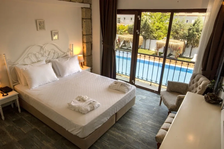 Deluxe Double room with pool view