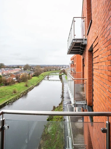 3 Bedrooms Double Apartment with balcony and with river view