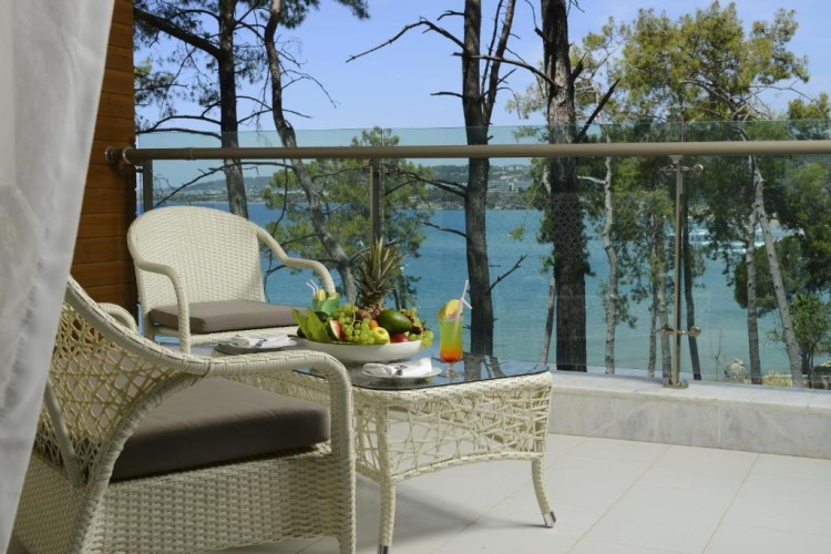 Standard Quadruple room with garden view