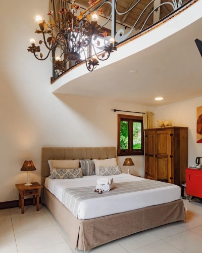Presidential Suite with garden view