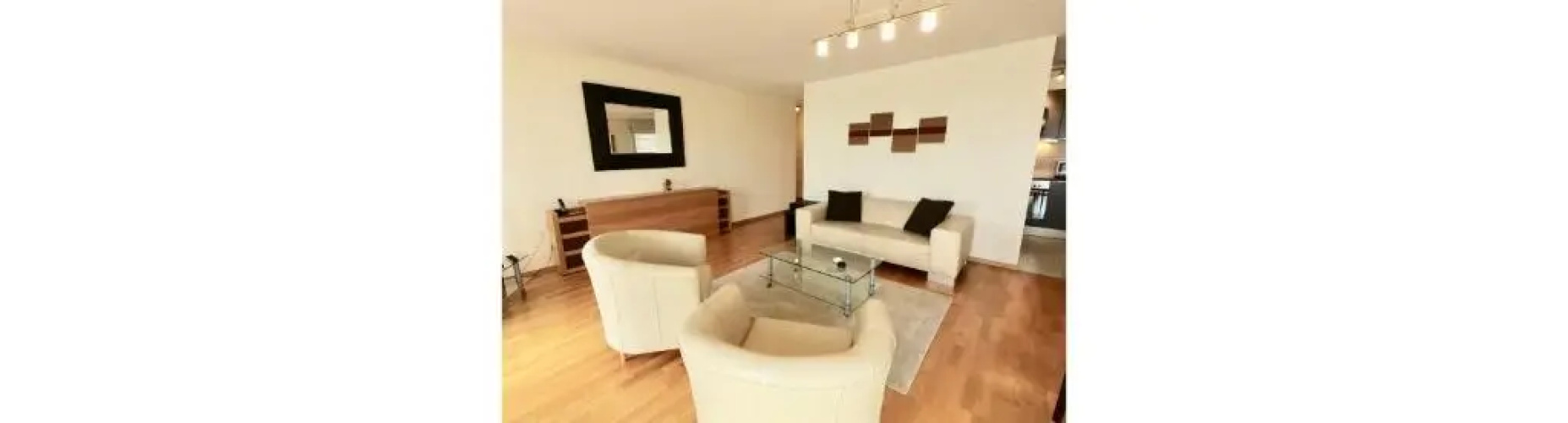 Bright spacious and modern apartment with terrace