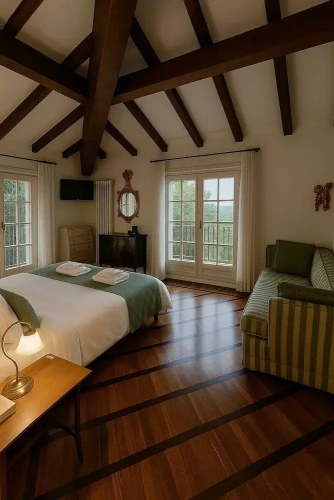 Luxury Triple room with garden view