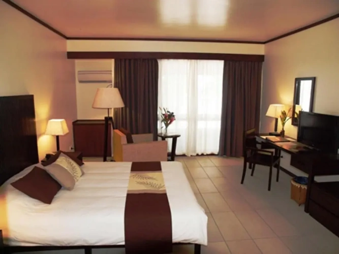Deluxe room with balcony and with sea view
